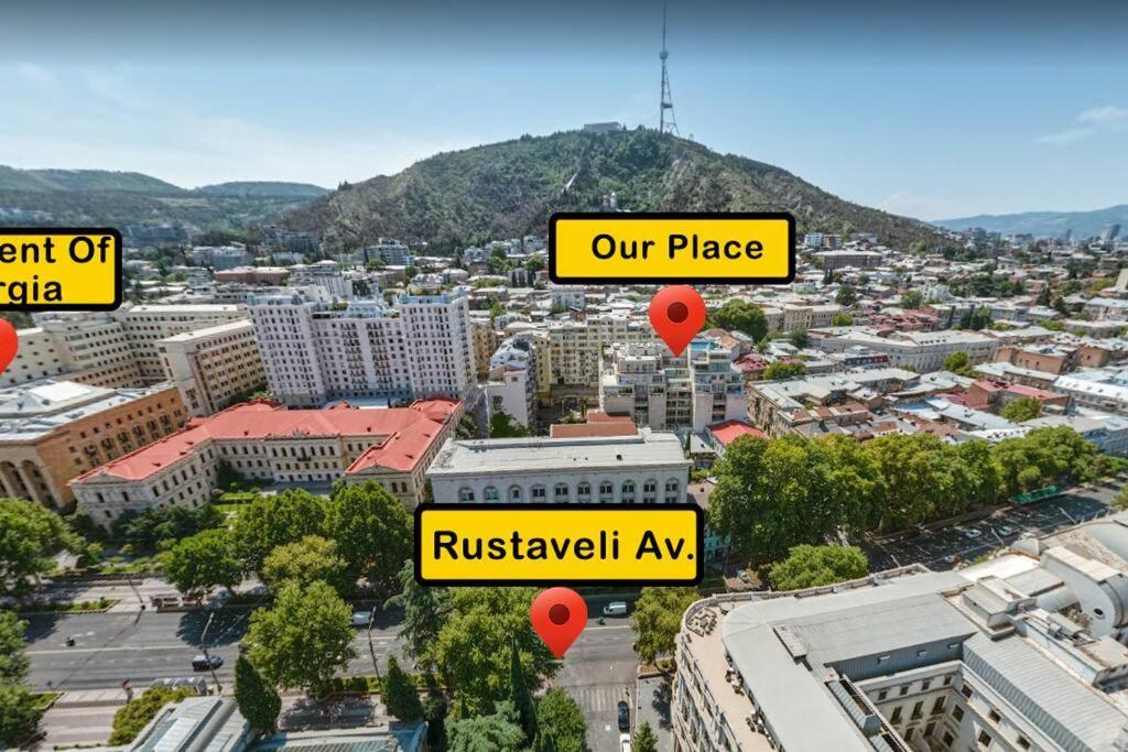 City Center 2Bdr Apartment Near Rustaveli Av. Tbilisi Exterior photo