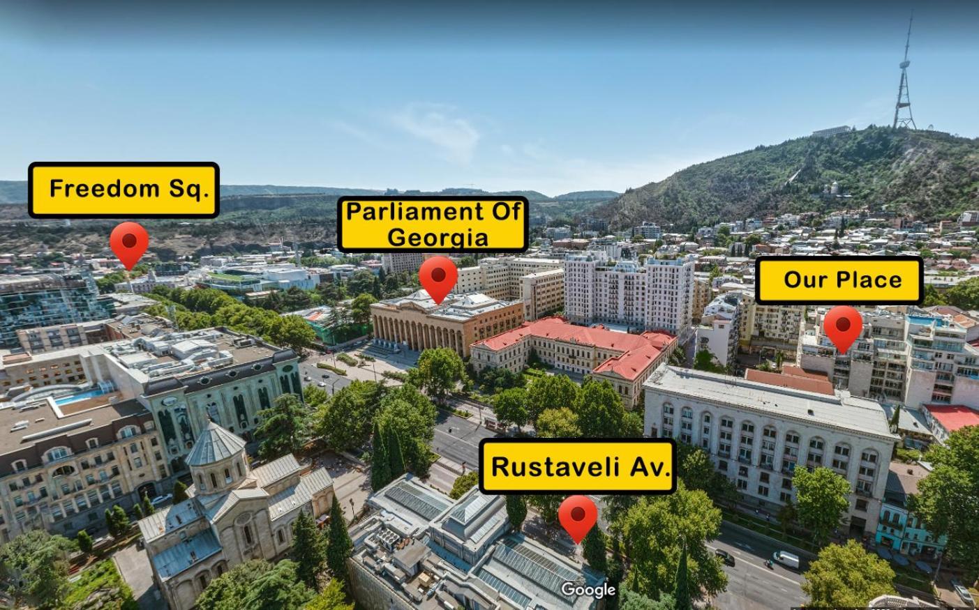 City Center 2Bdr Apartment Near Rustaveli Av. Tbilisi Exterior photo